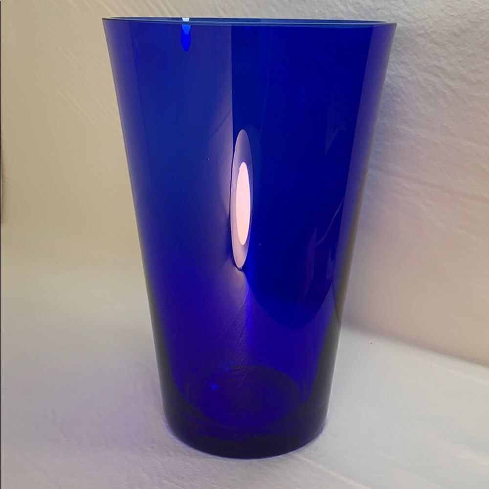 Banana Republic Colbalt Blue Vase From Poland